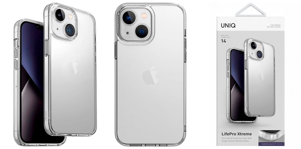 Прозрачный Чехол Uniq Lifepro Xtreme для iPhone 14